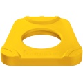 ARTIDISC®-S plastic counter plate, yellow