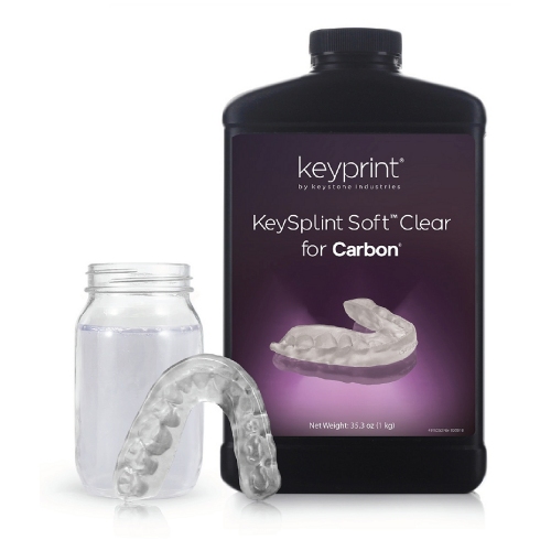 KeyPrint® KeySplint Soft Clear for Carbon® (1.000 g)