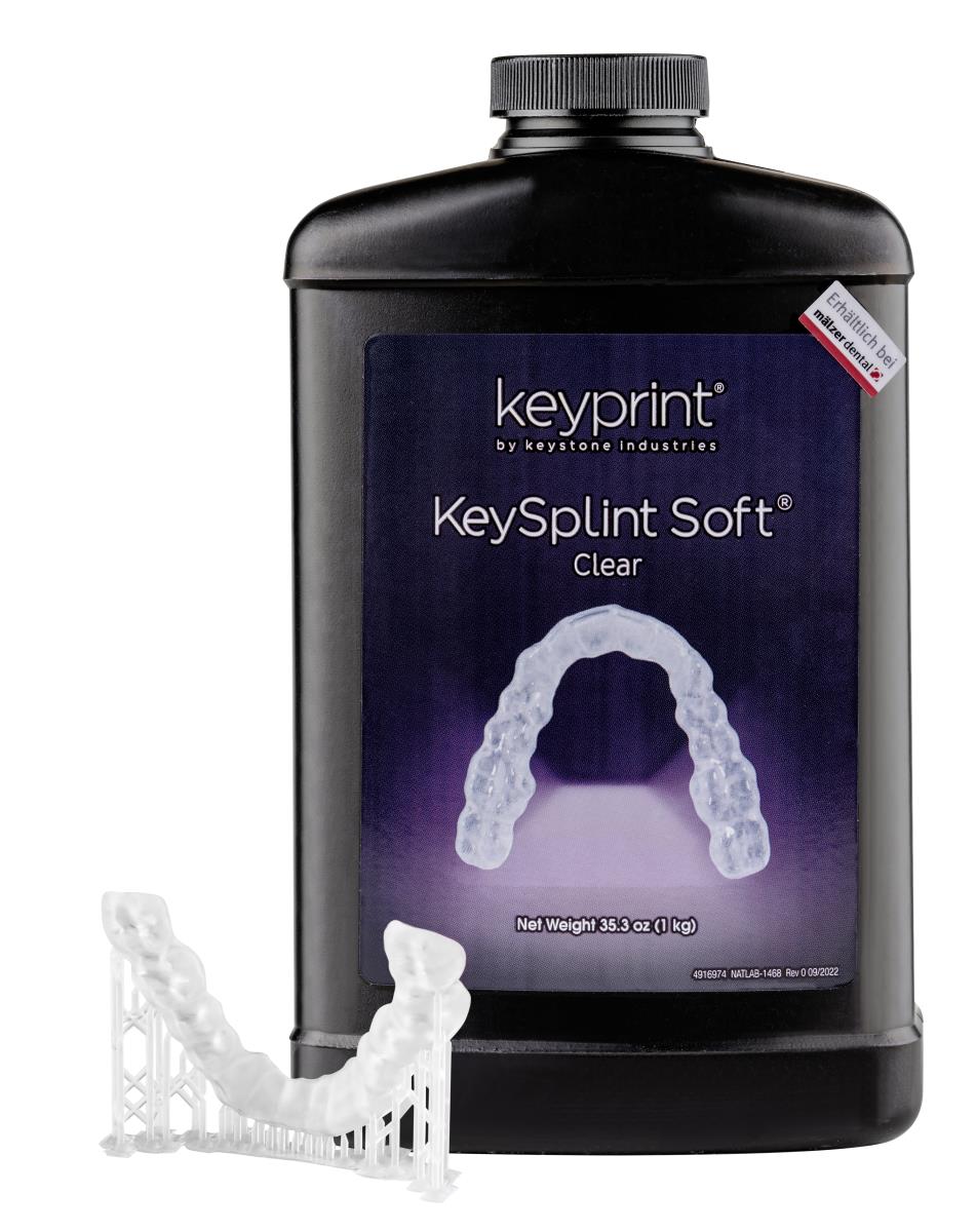 KeyPrint® KeySplint Soft Clear (1.000 g)